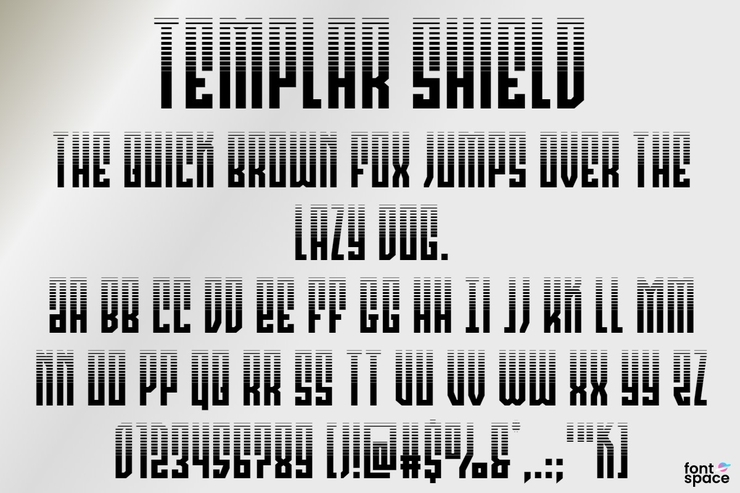 Templar Shield字体 2
