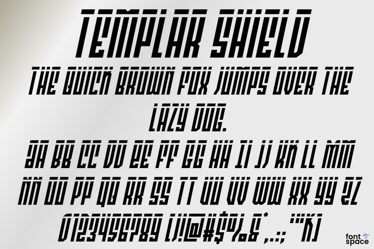 Templar Shield字体 7