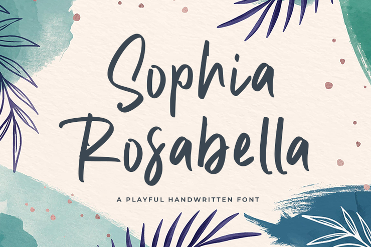 Sophia Rosabella字体 1