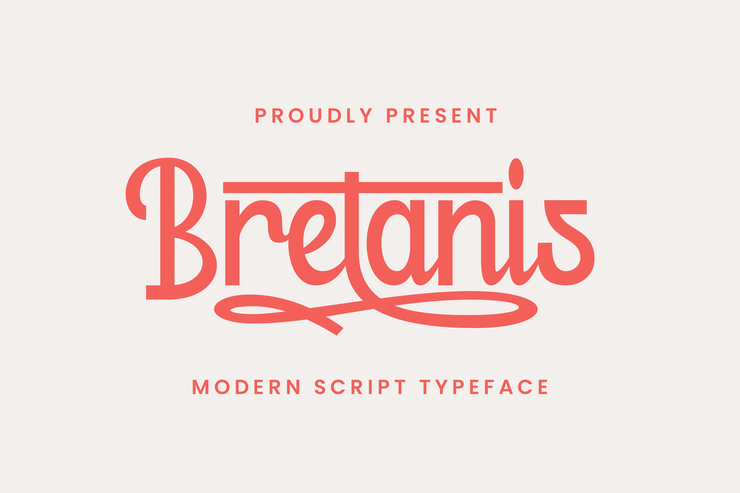 Bretanis字体 1