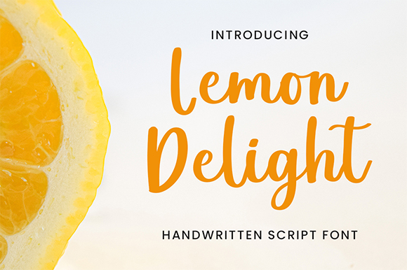 Lemon Delight字体 4