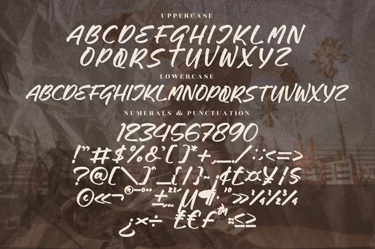 GERALDY字体 10