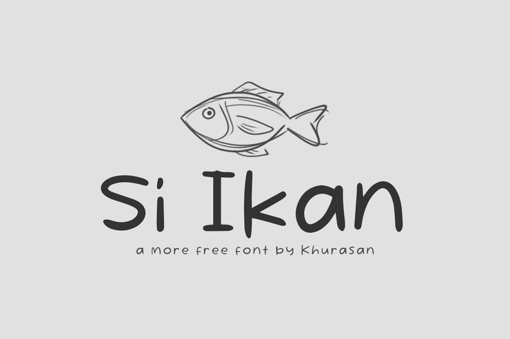 Si Ikan字体 1