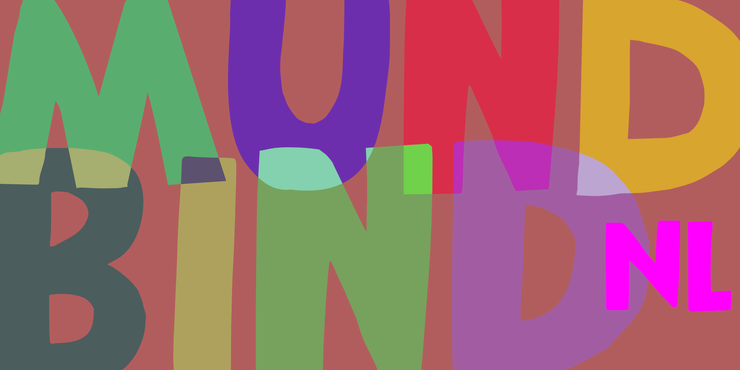 Mundbind NL字体 1