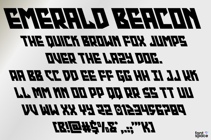 Emerald Beacon字体 1
