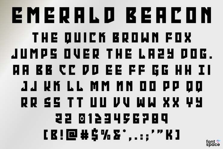 Emerald Beacon字体 7