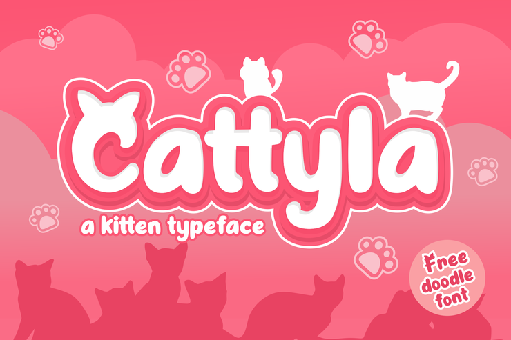 Cattyla字体 4