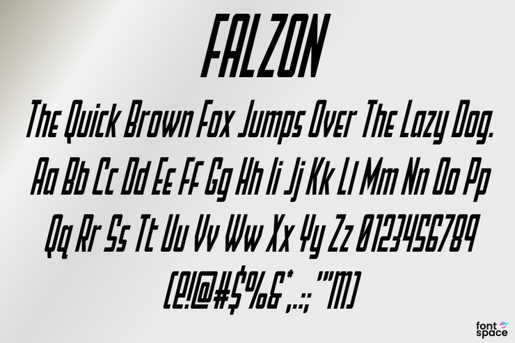 Falzon字体 2