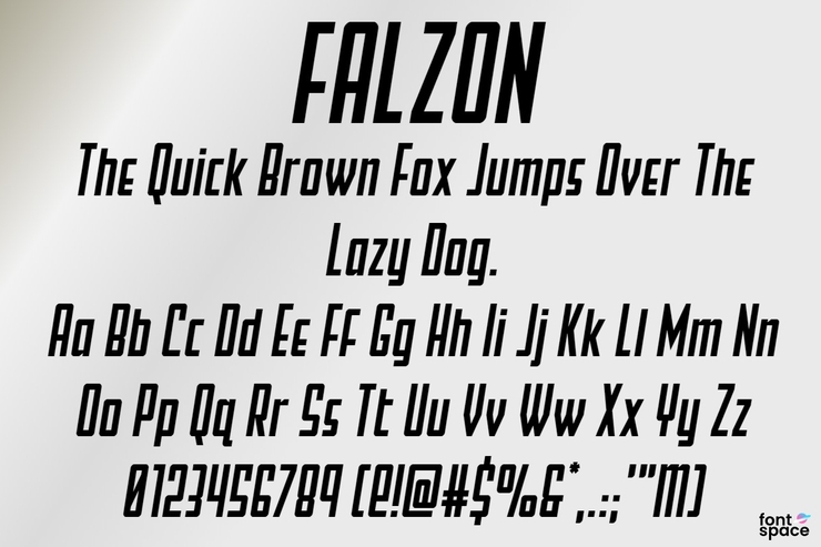 Falzon字体 7