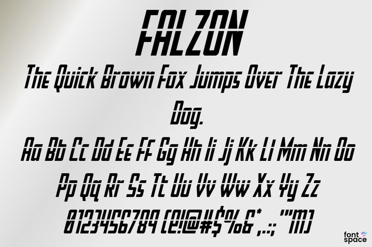 Falzon字体 9