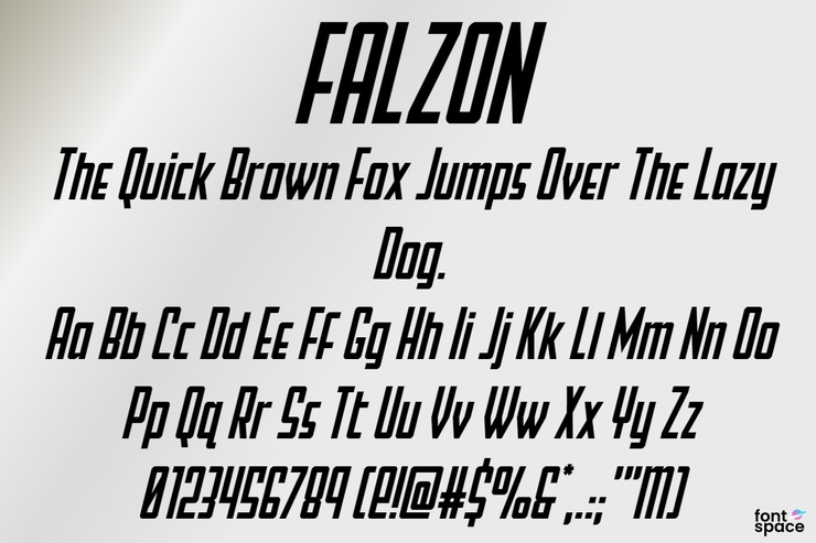 Falzon字体 10