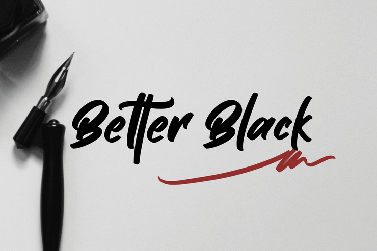 Better Black字体 1
