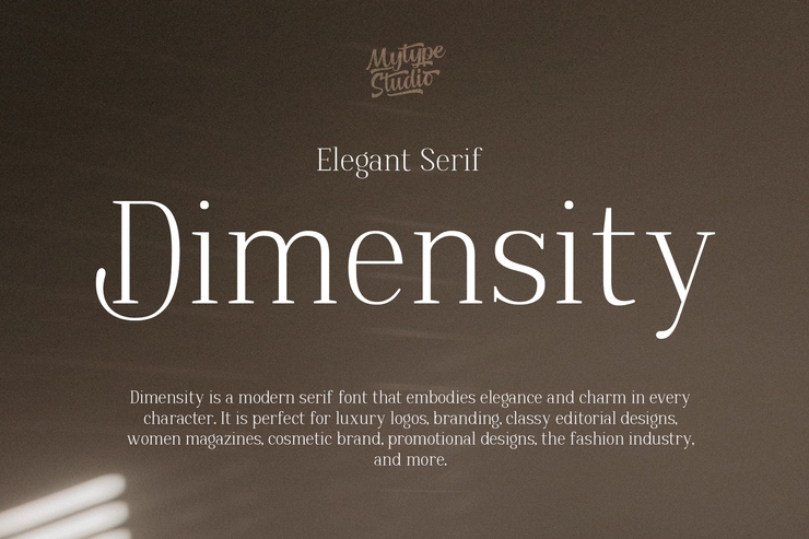 Dimensity字体 5