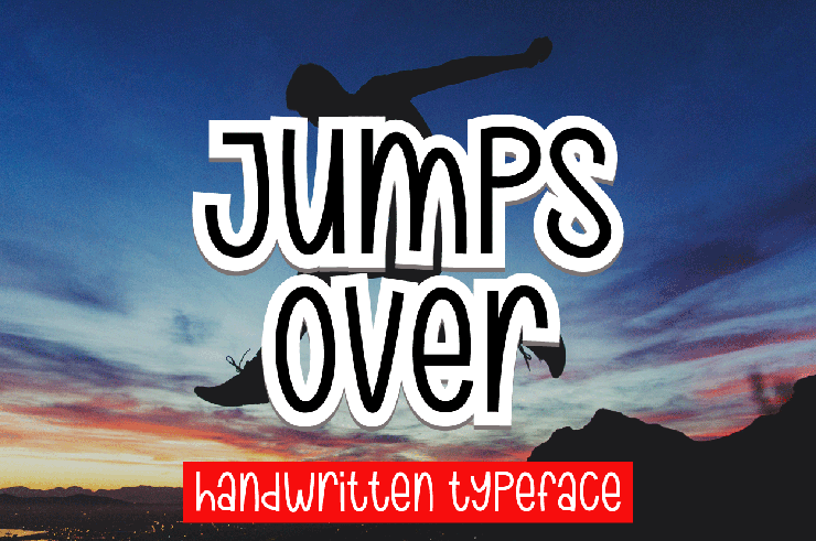 Jumps Over字体 2