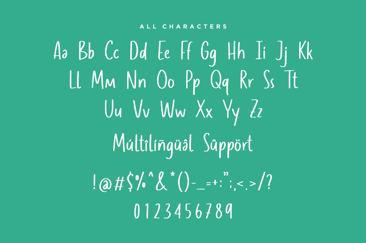 Chuello Jambully字体 2