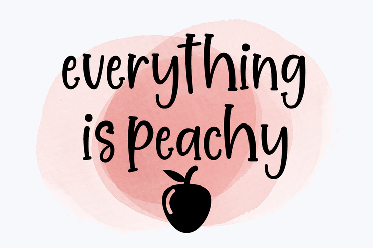 Sweet Peach字体 3