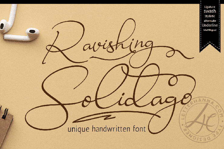 Ravishing Solidago字体 8