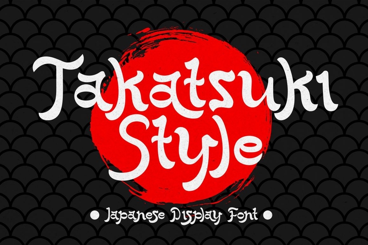 Takatsuki Style字体 1