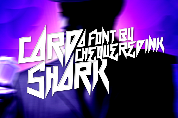 Card Shark字体 1
