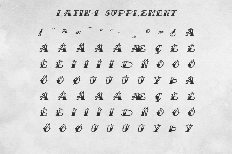 Sailor's Fat Tattoo Script字体 2