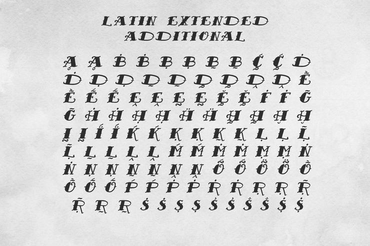 Sailor's Fat Tattoo Script字体 4