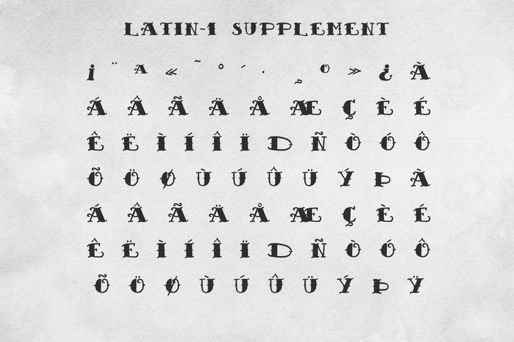 Sailor's Fat Tattoo Script字体 7