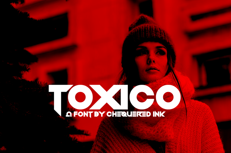 Toxico字体 1