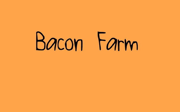 BaconFarm字体 1
