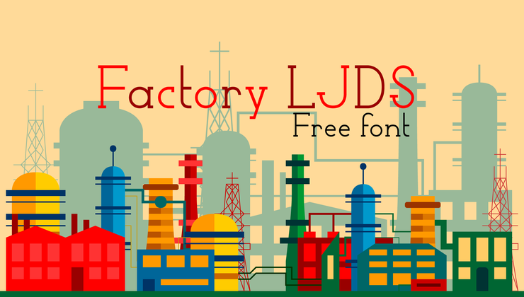 Factory LJDS字体 3