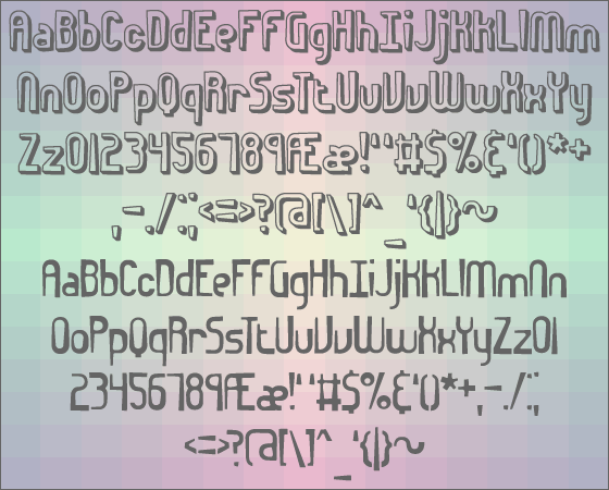 Euphoric BRK字体 2