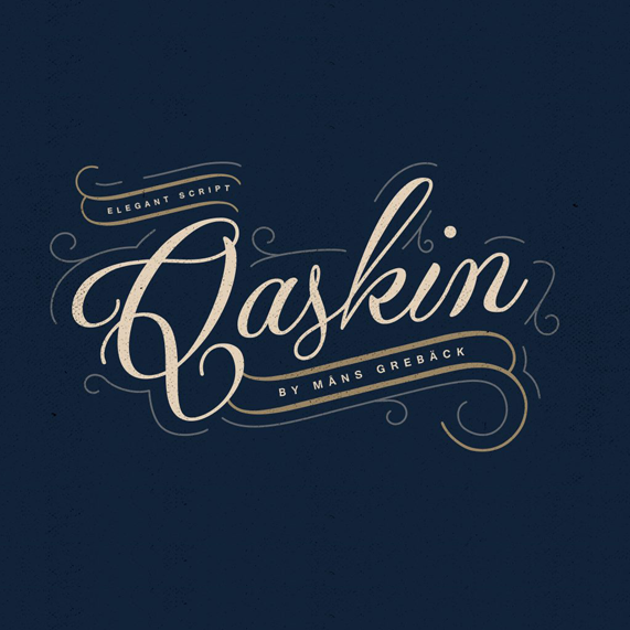 Qaskin字体 1