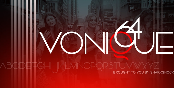 Vonique 64字体 1