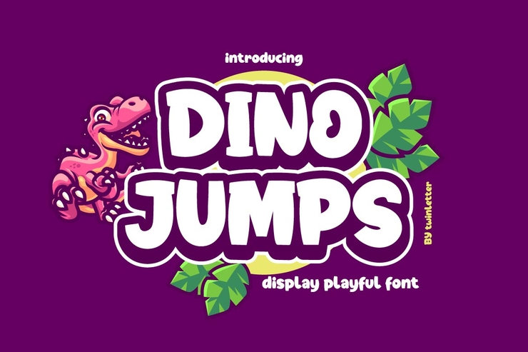 Dino Jumps字体 2