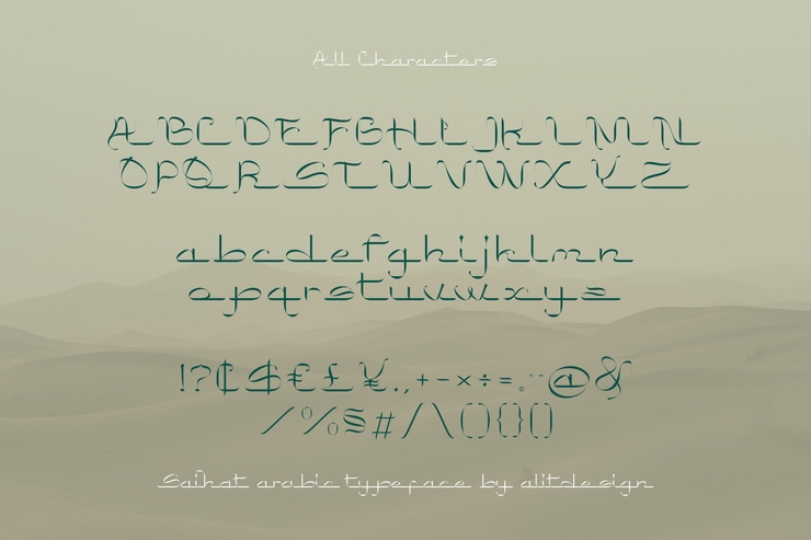 Saihat字体 1