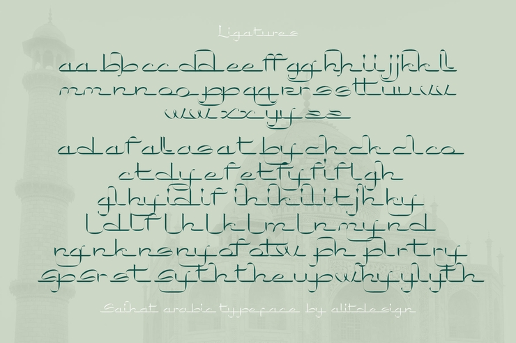 Saihat字体 8