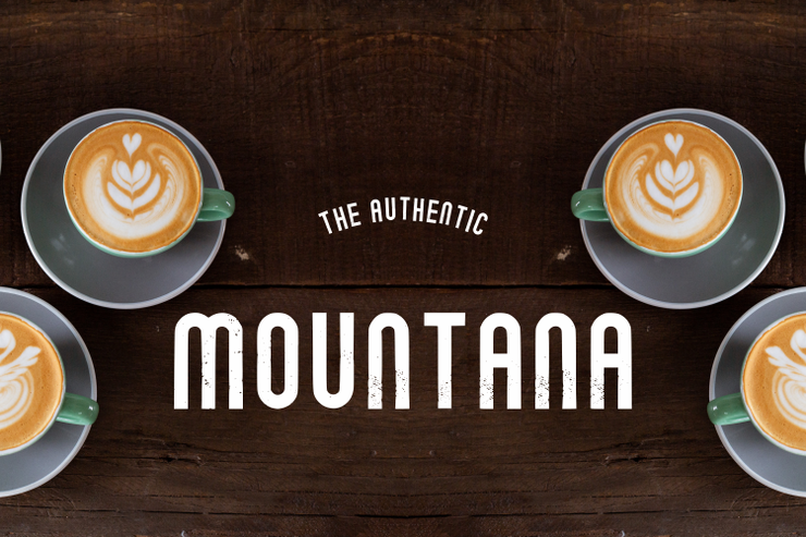 Mountana字体 3