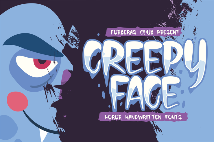Creepy Face字体 2