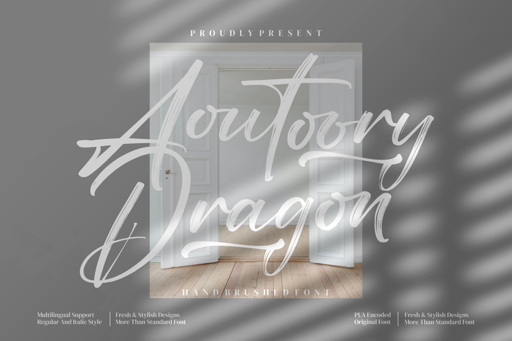 Aoutoory Dragon字体 2