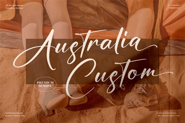 Australia Custom字体 4