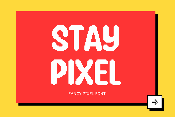 Stay Pixel字体 1