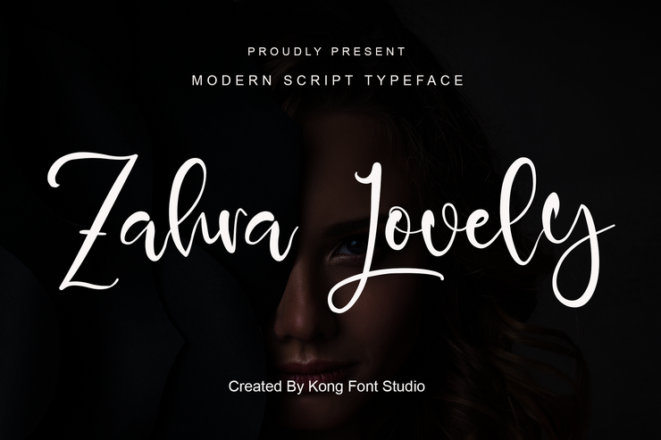 Zahra Lovely字体 1