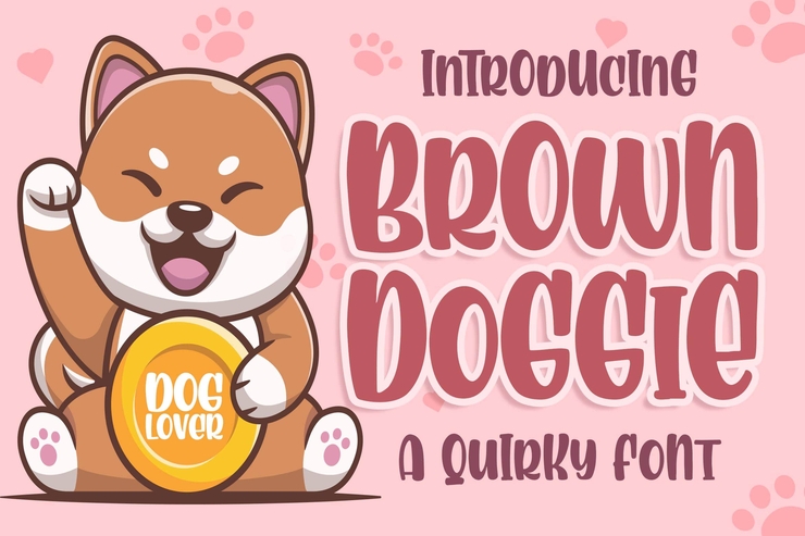 Brown Doggie字体 7