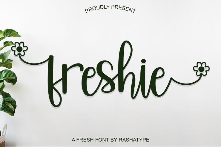 Freshie字体 1