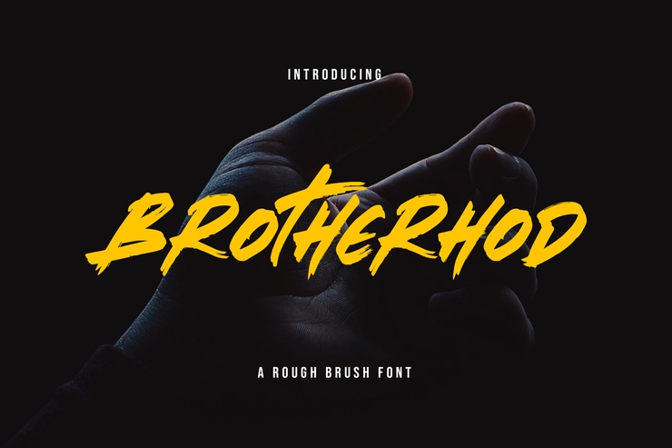Brotherhod字体 6