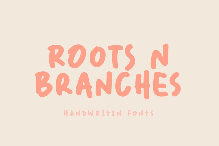 Roots N Branches字体 3