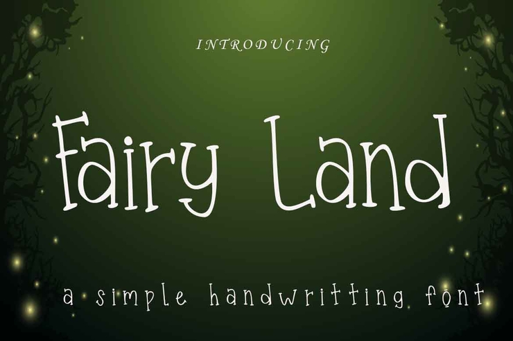 Fairy Land字体 4