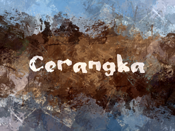 c Cerangka字体 1