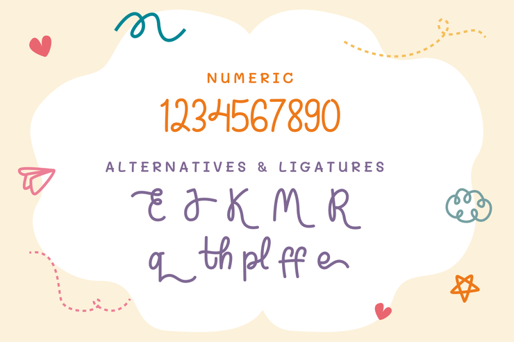 Marsha & Joshua字体 7