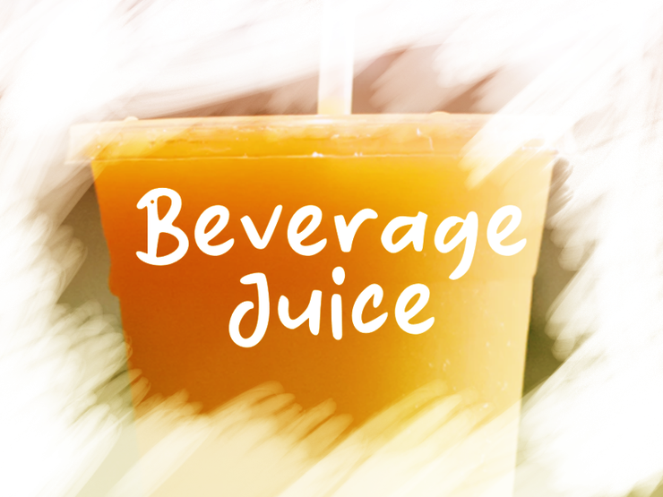 b Beverage Juice字体 1