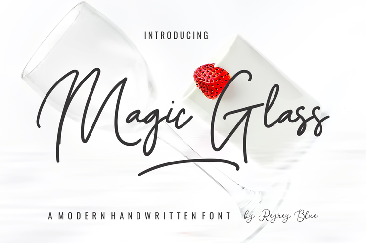 Magic Glass字体 1